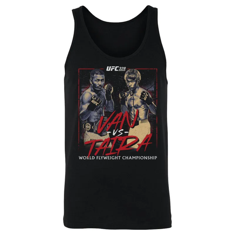 UFC 328 Van Vs. Taira Match Up WHT made by 500 Level