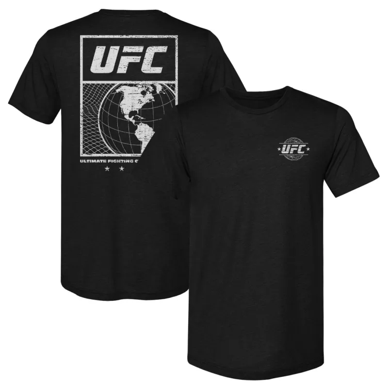 UFC Globe F&B WHT made by 500 Level