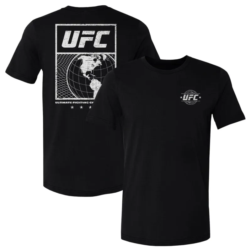 UFC Globe F&B WHT made by 500 Level