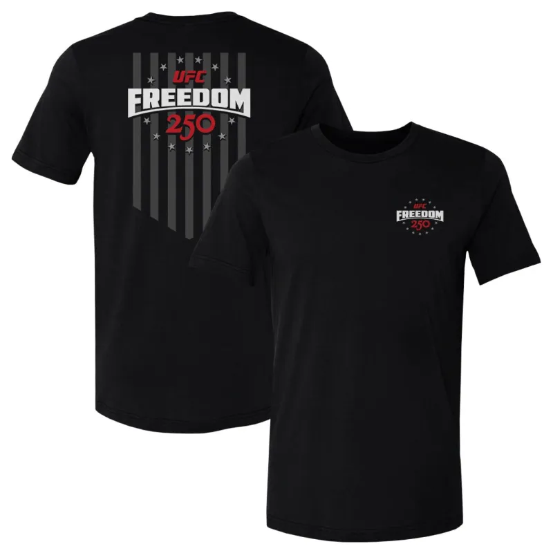 UFC Freedom 250 Flag F&B WHT made by 500 Level