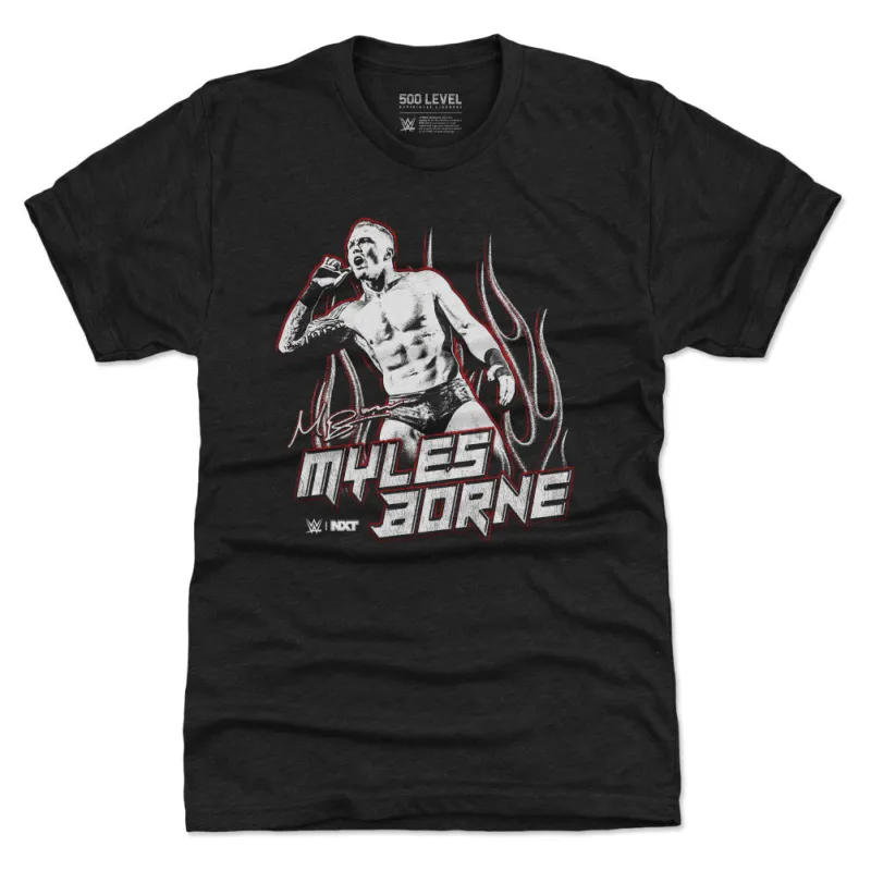 Myles Borne NXT Grunge WHT made by 500 Level