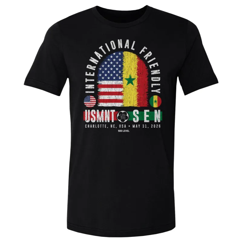 USMNT Vs. Senegal 2026 Match Up WHT made by 500 Level