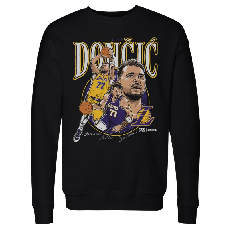 Luka Doncic Los Angeles Lakers Trio WHT made by 500 Level