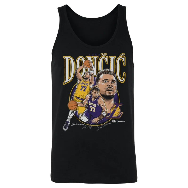 Luka Doncic Los Angeles Lakers Trio WHT made by 500 Level