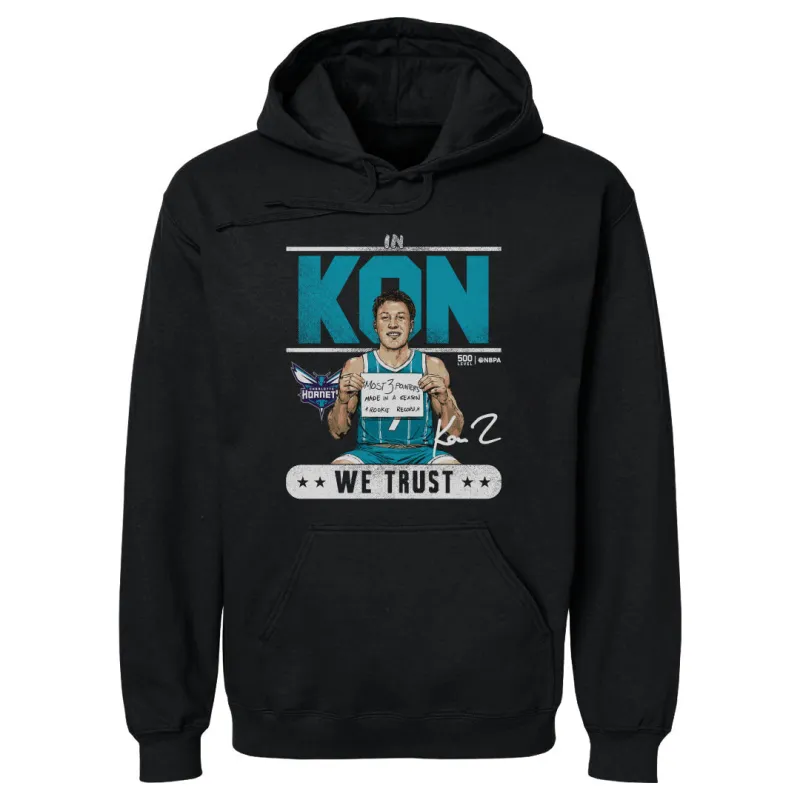 Kon Knueppel Charlotte Hornets Rookie Record Trust WHT made by 500 Level
