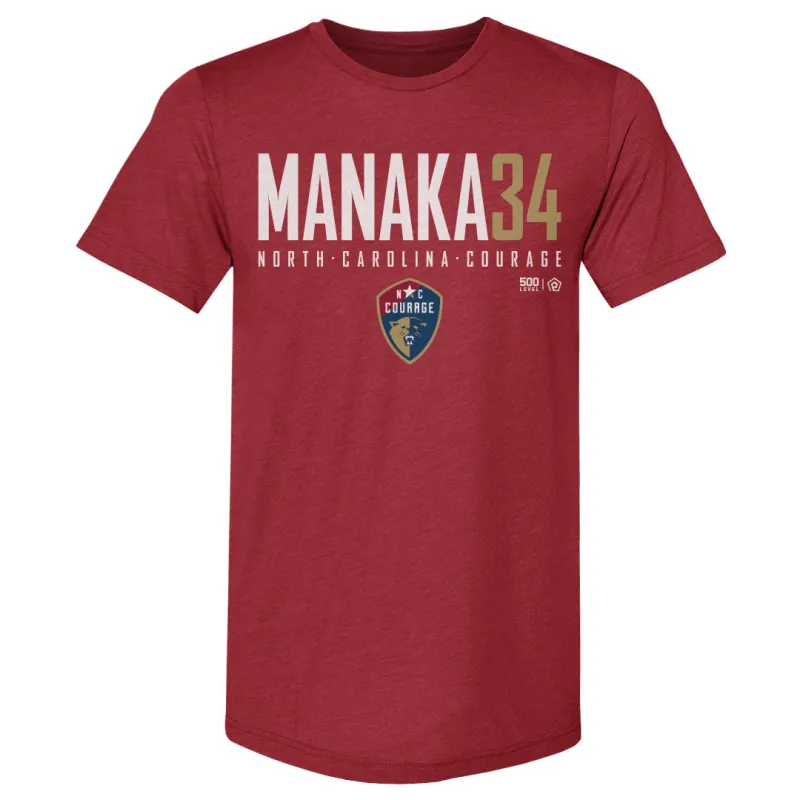 Manaka Matsukubo North Carolina Courage Elite WHT made by 500 Level
