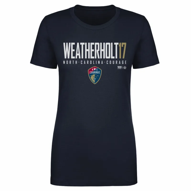 Dani Weatherholt North Carolina Courage Elite WHT made by 500 Level