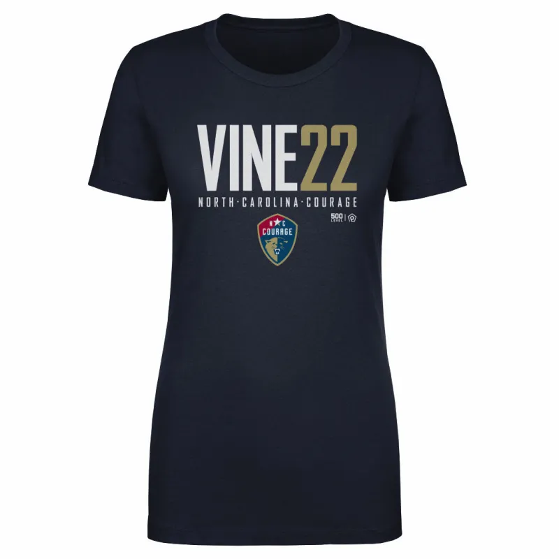 Cortnee Vine North Carolina Courage Elite WHT made by 500 Level