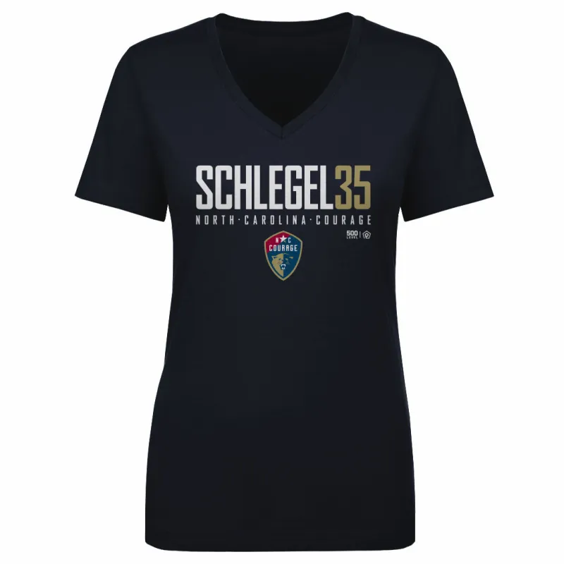 Ally Schlegel North Carolina Courage Elite WHT made by 500 Level