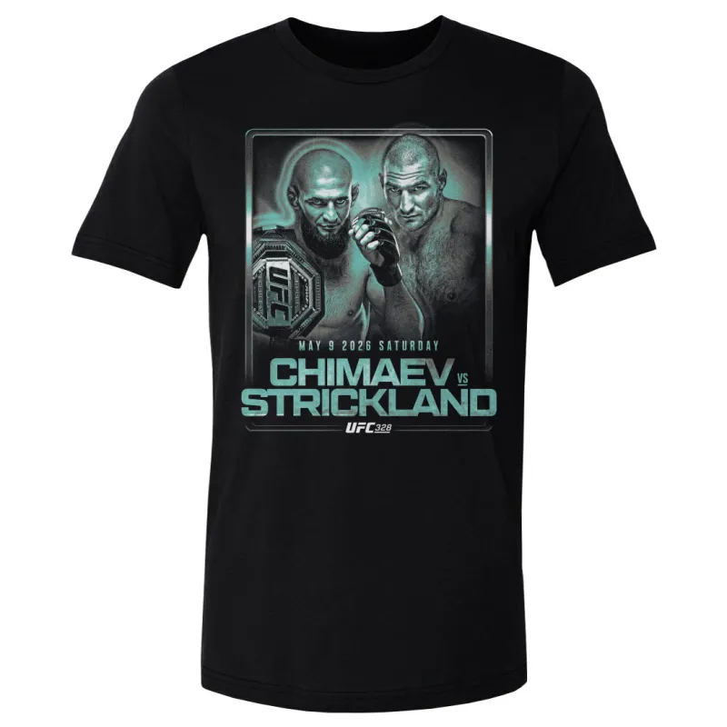 UFC 328 Chimaev Vs. Strickland Match Up WHT made by 500 Level