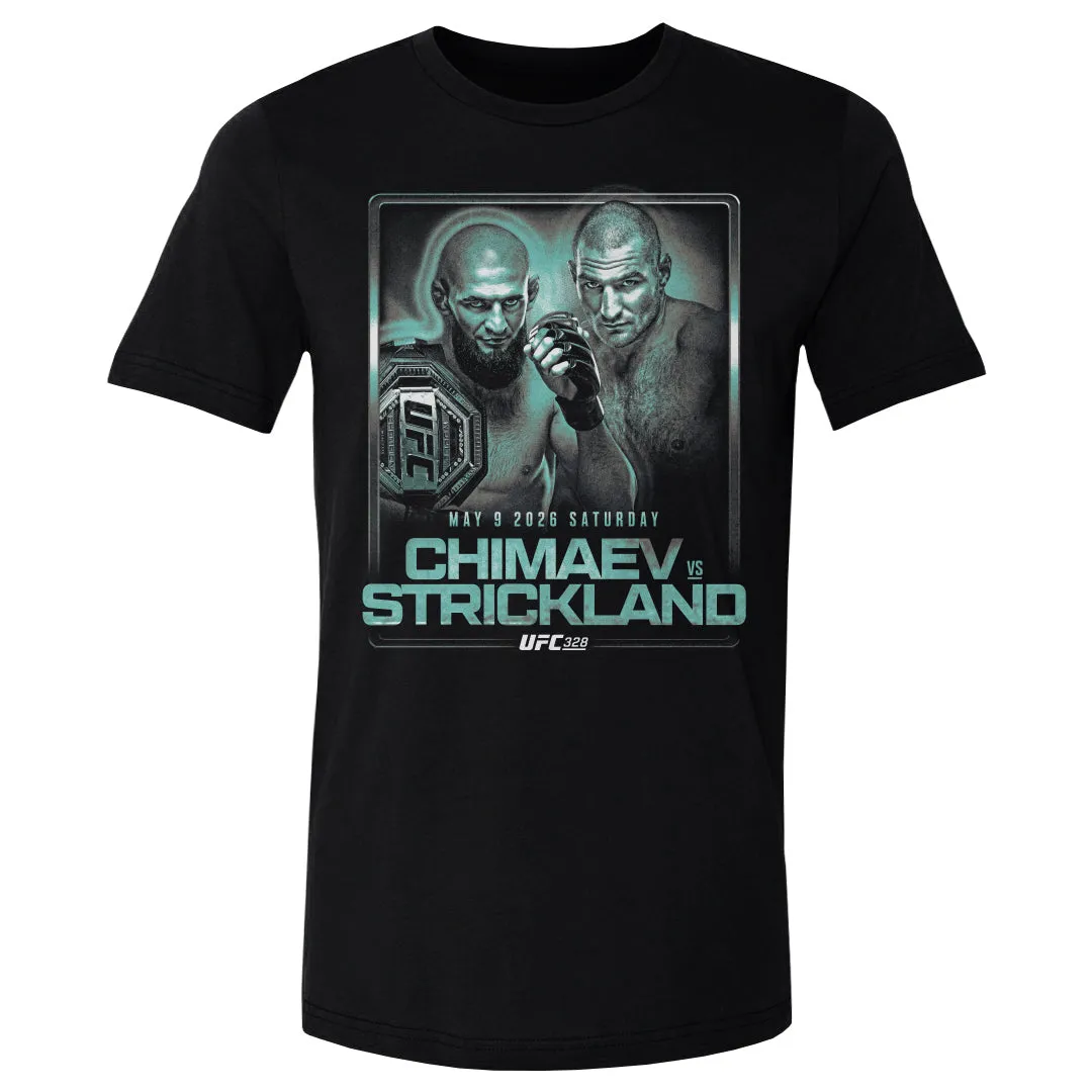UFC 328 Chimaev Vs. Strickland Match Up WHT sold by 500 Level