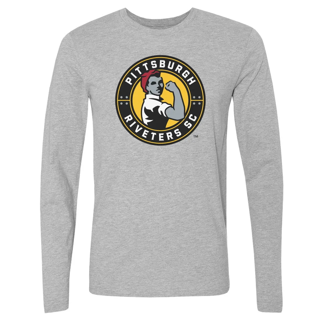 Pittsburgh Riveters SC Primary Logo WHT sold by 500 Level