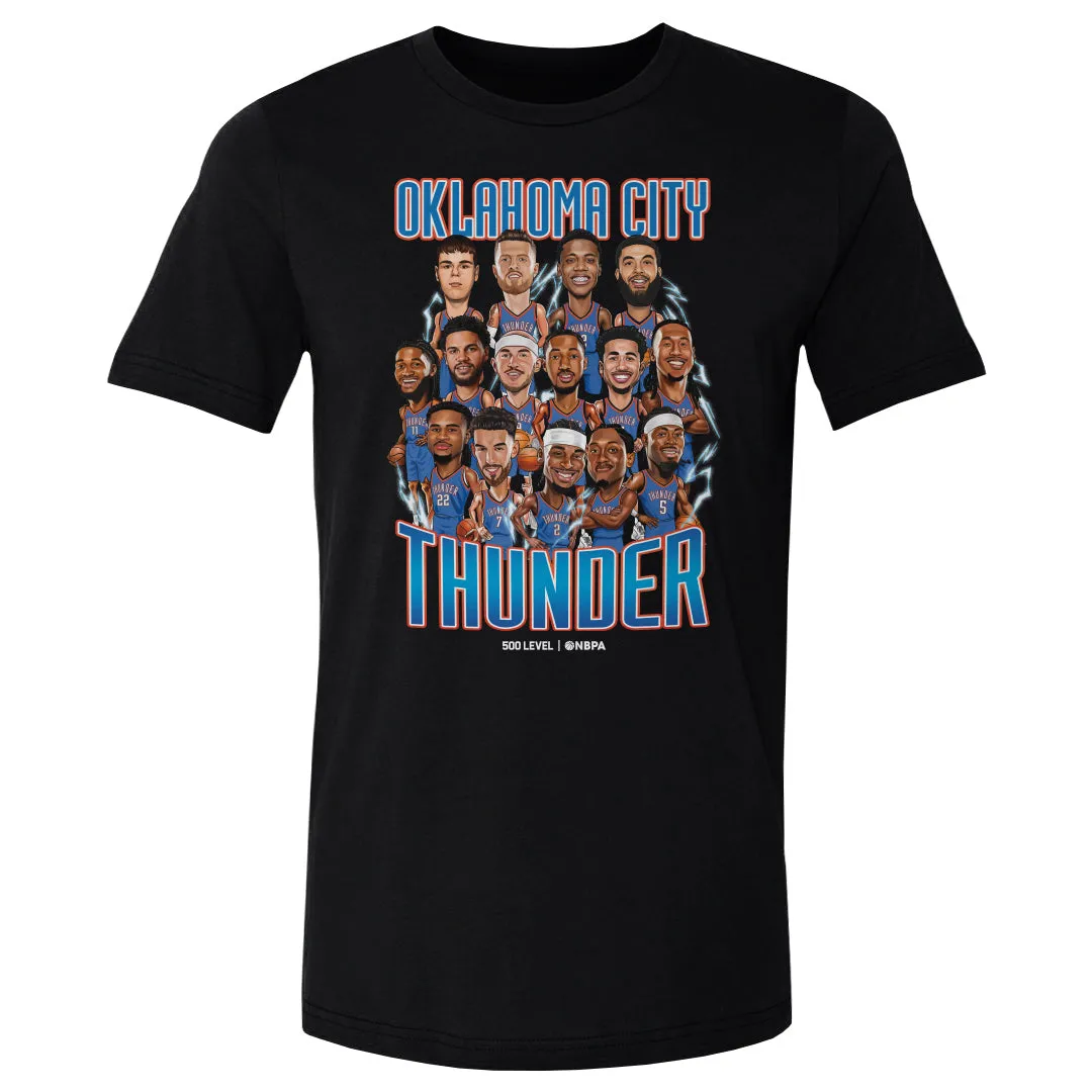 Oklahoma City Thunder 2026 Playoffs Caricatures WHT sold by 500 Level