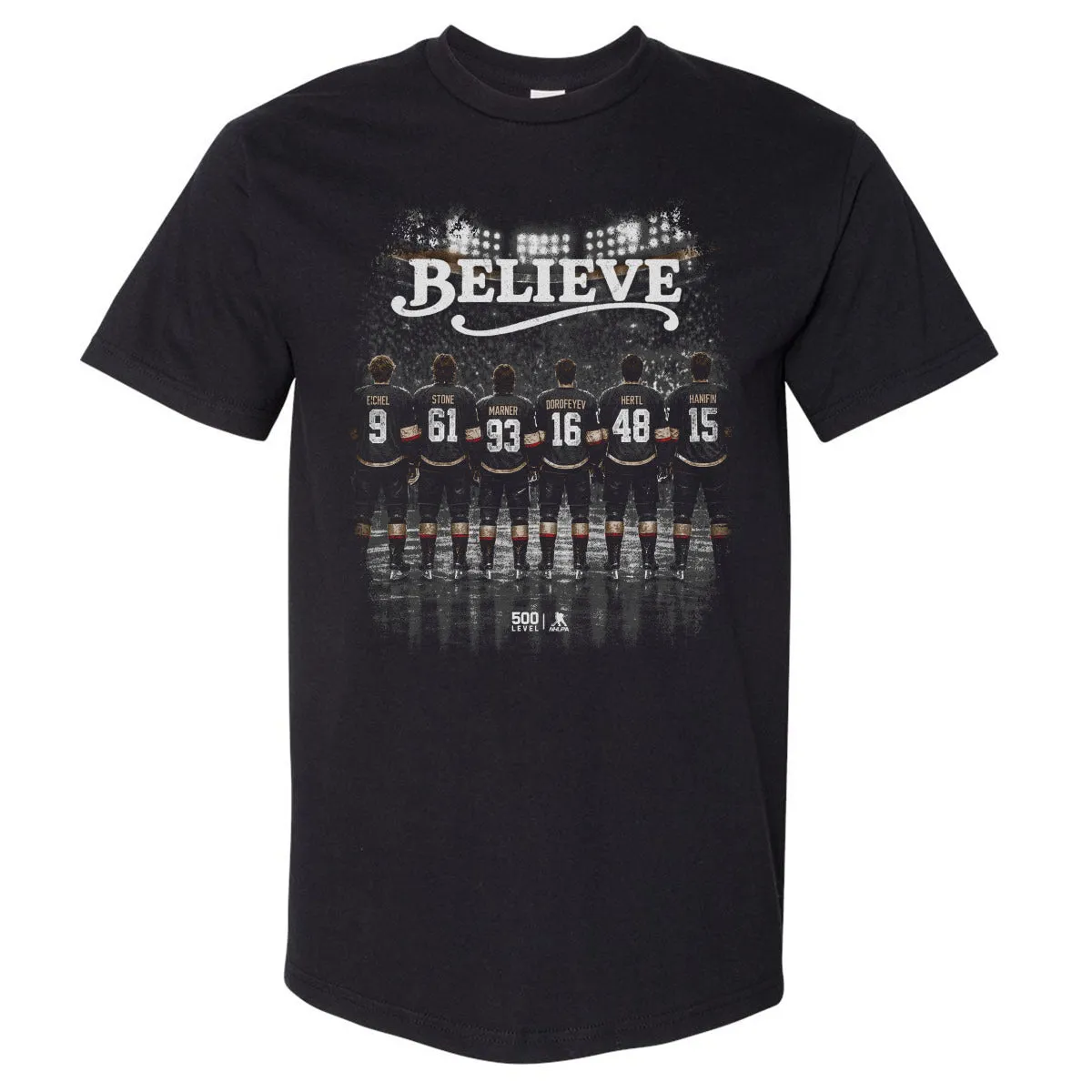 Vegas Hockey 2026 Playoffs Believe WHT sold by 500 Level