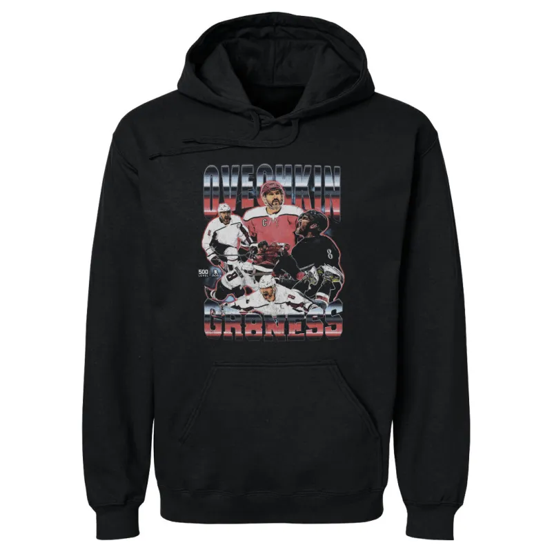 Alex Ovechkin Washington Bootleg WHT made by 500 Level
