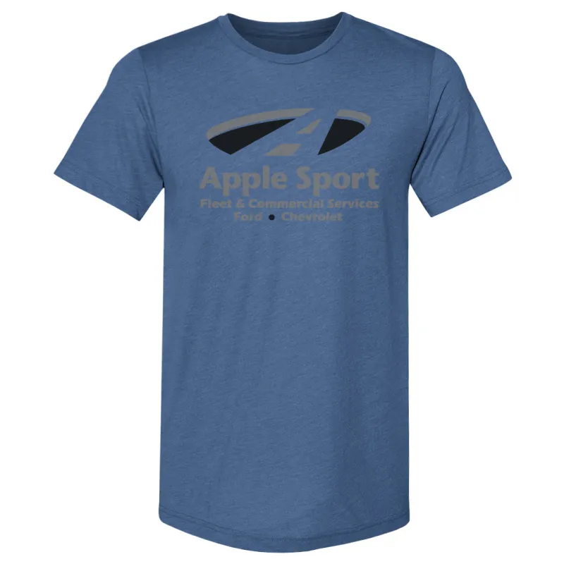 Apple Sport Crown Trio Logo 1 WHT made by 500 Level