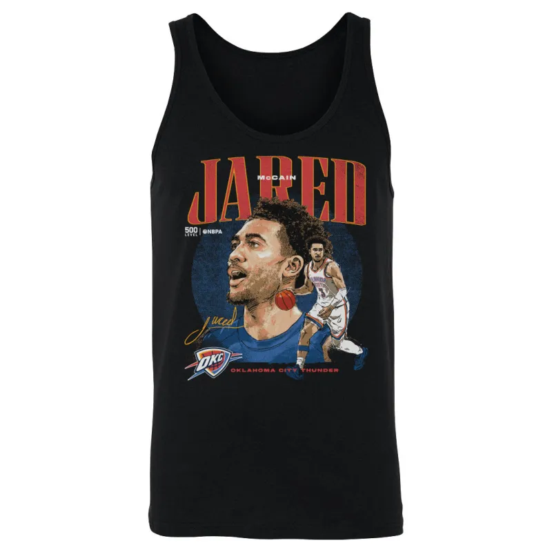Jared McCain Oklahoma City Thunder Dual WHT made by 500 Level