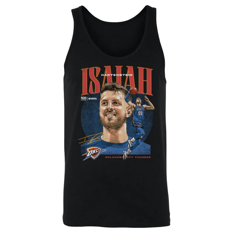 Isaiah Hartenstein Oklahoma City Thunder Dual WHT made by 500 Level