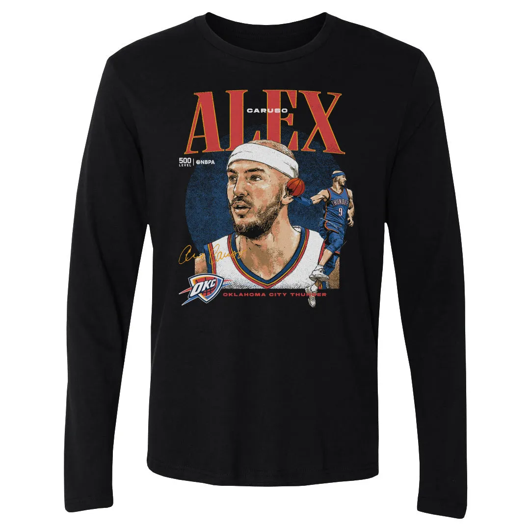 Alex Caruso Oklahoma City Thunder Dual WHT sold by 500 Level
