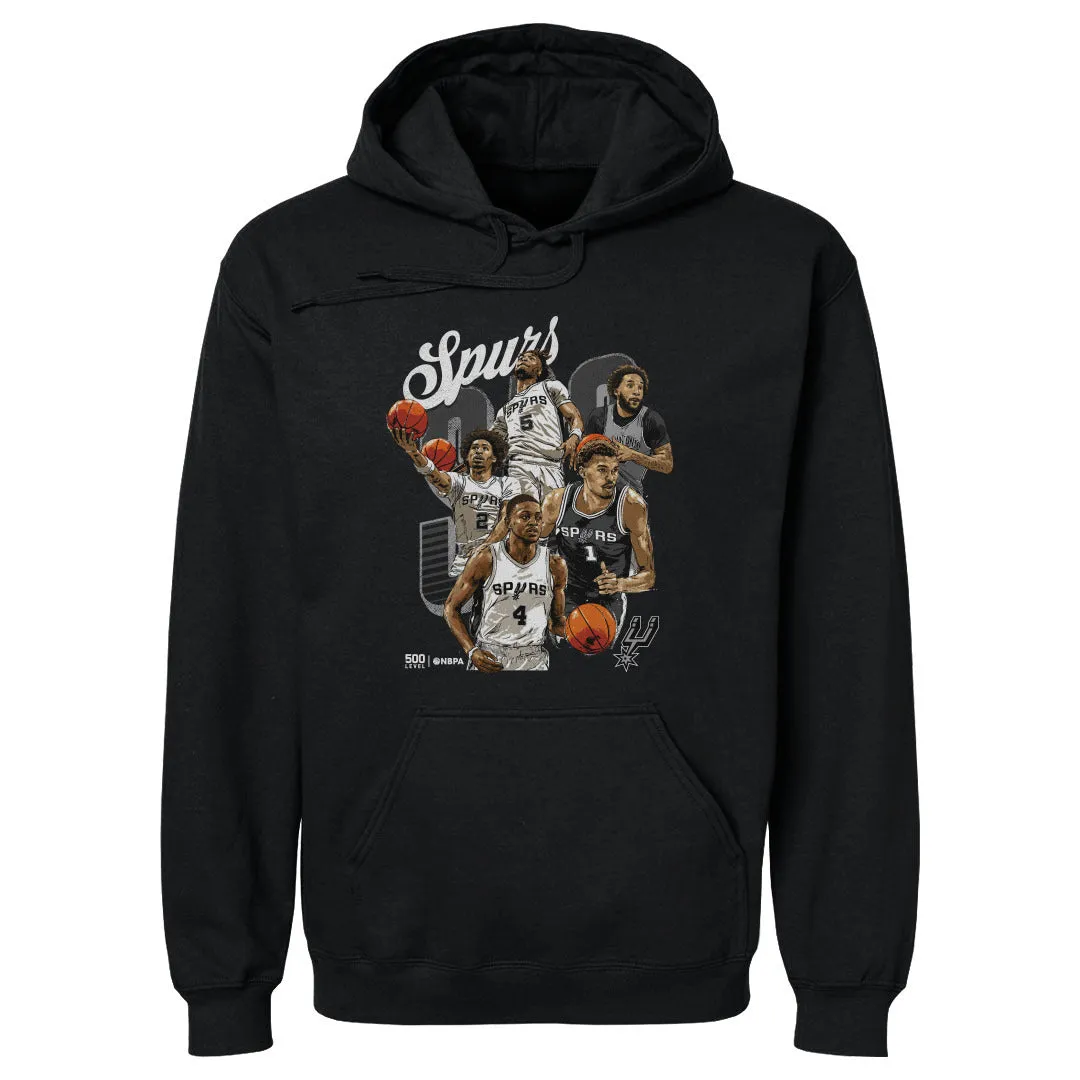 San Antonio Spurs 2026 Playoffs Starting 5 WHT sold by 500 Level