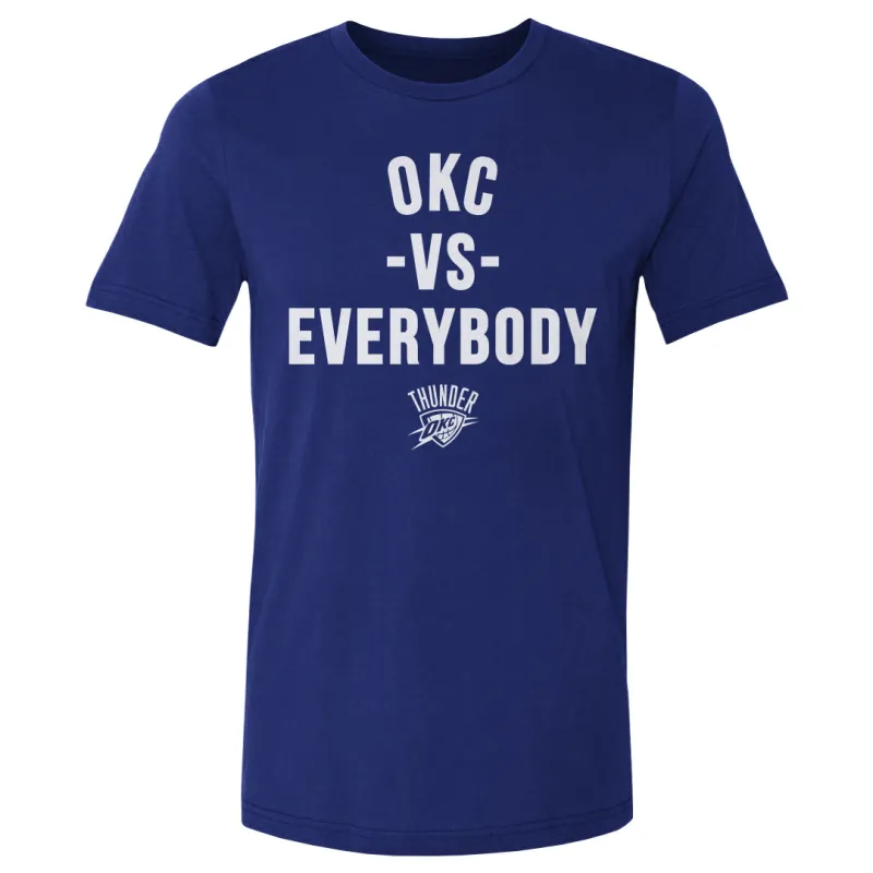 Oklahoma City Thunder Vs. Everybody WHT made by 500 Level