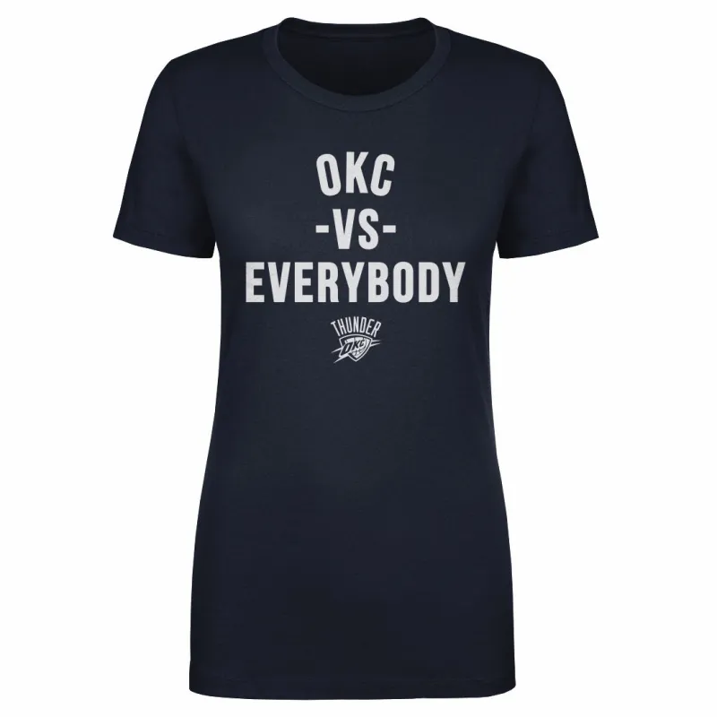 Oklahoma City Thunder Vs. Everybody WHT made by 500 Level