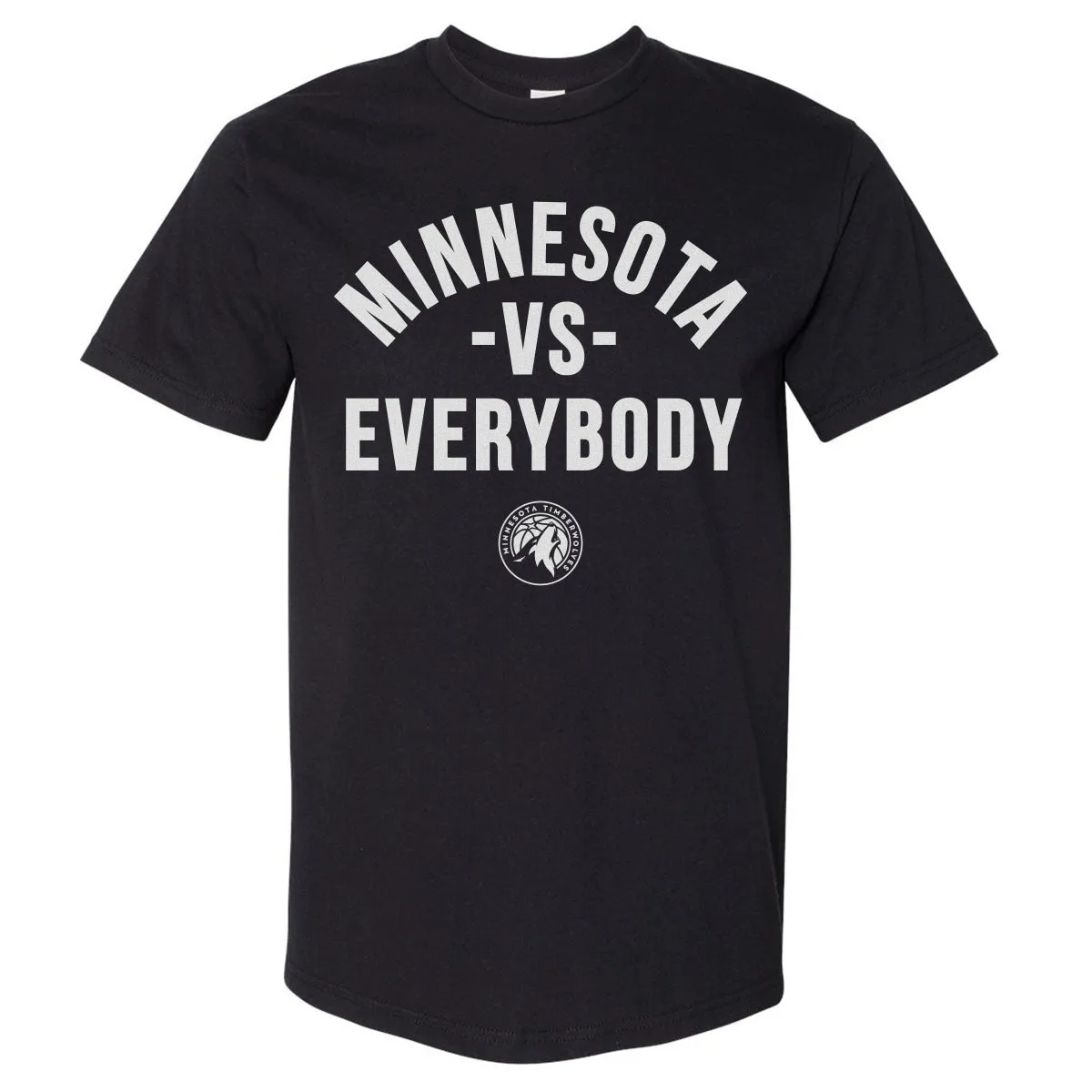 Minnesota Timberwolves Vs. Everybody WHT sold by 500 Level