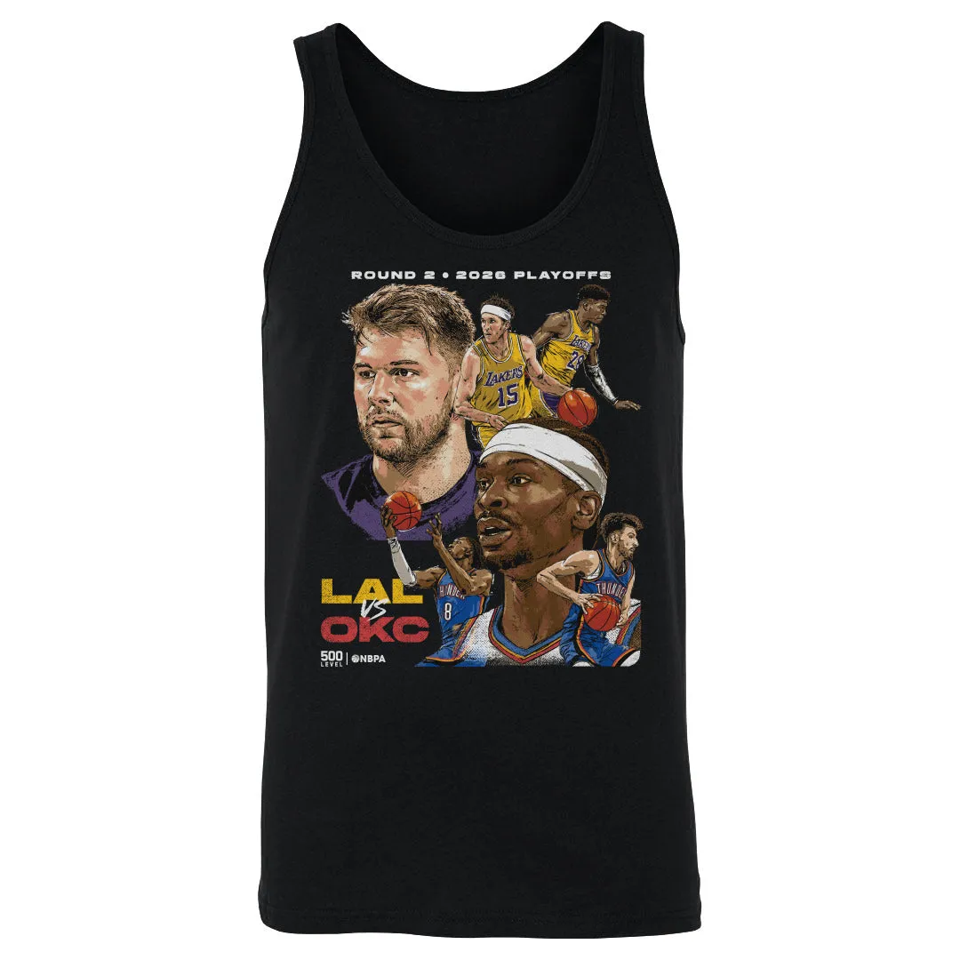 2026 NBA Playoffs Los Angeles Lakers Vs. Oklahoma City Thunder WHT sold by 500 Level