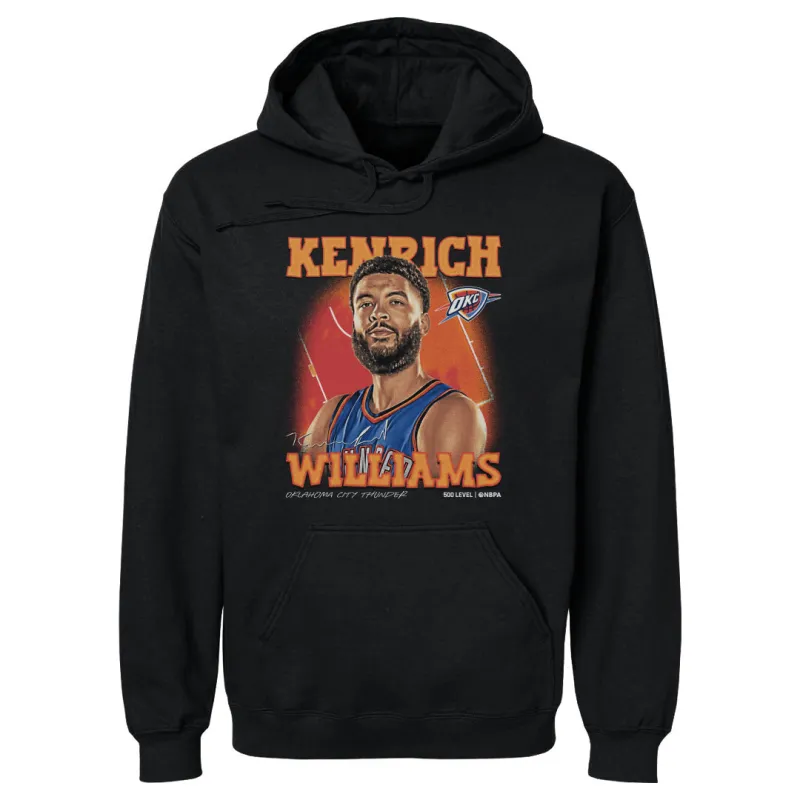 Kenrich Williams Oklahoma City Thunder Airbrush WHT made by 500 Level