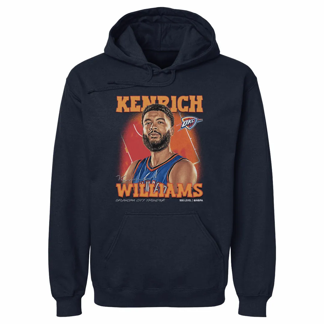 Kenrich Williams Oklahoma City Thunder Airbrush WHT sold by 500 Level product image thumbnail 2