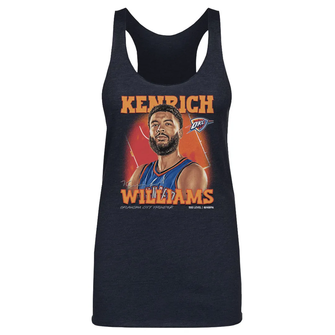 Kenrich Williams Oklahoma City Thunder Airbrush WHT sold by 500 Level product image thumbnail 2