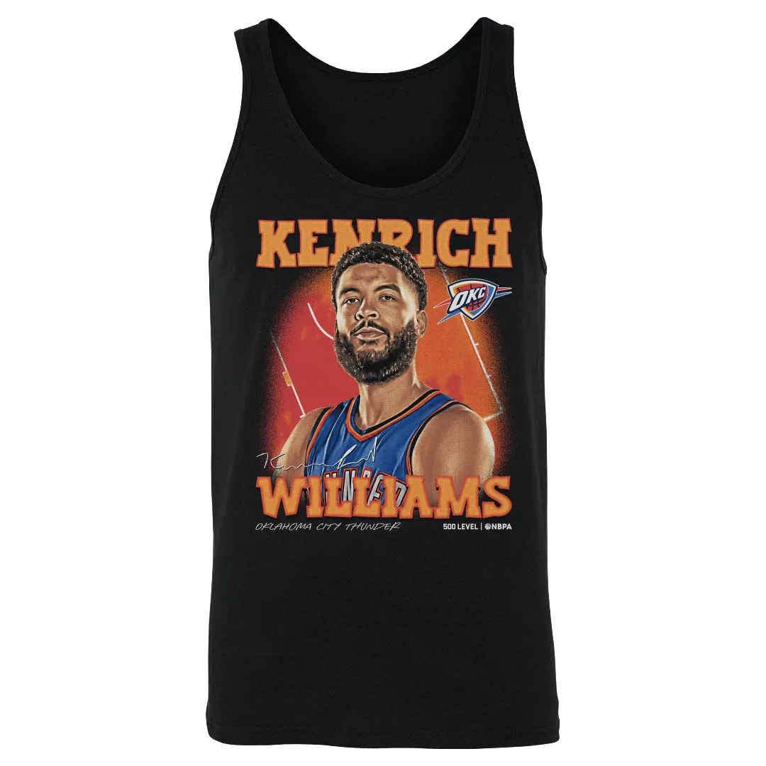 Kenrich Williams Oklahoma City Thunder Airbrush WHT sold by 500 Level