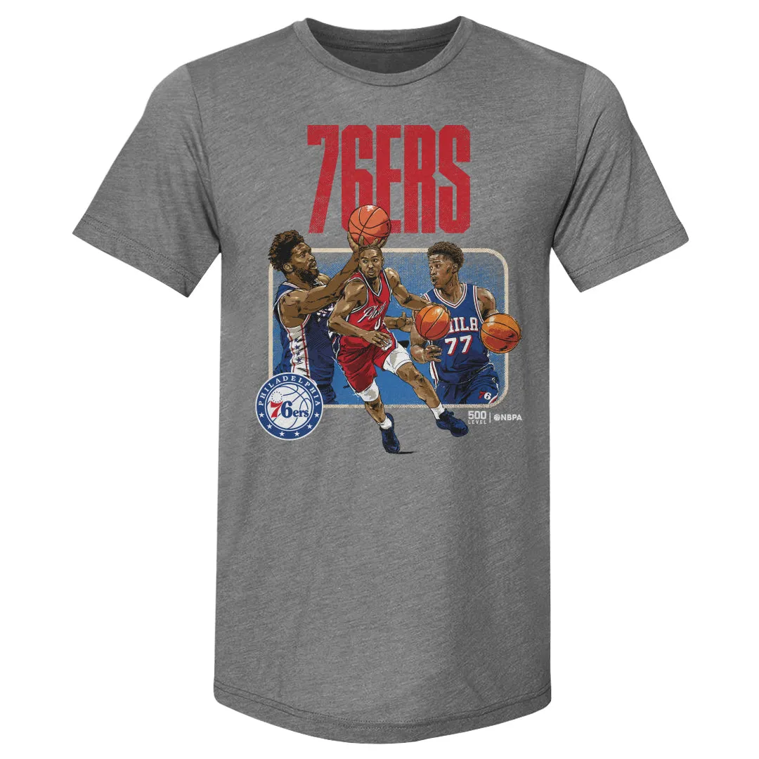 Philadelphia 76ers 2026 Playoffs Trio WHT sold by 500 Level