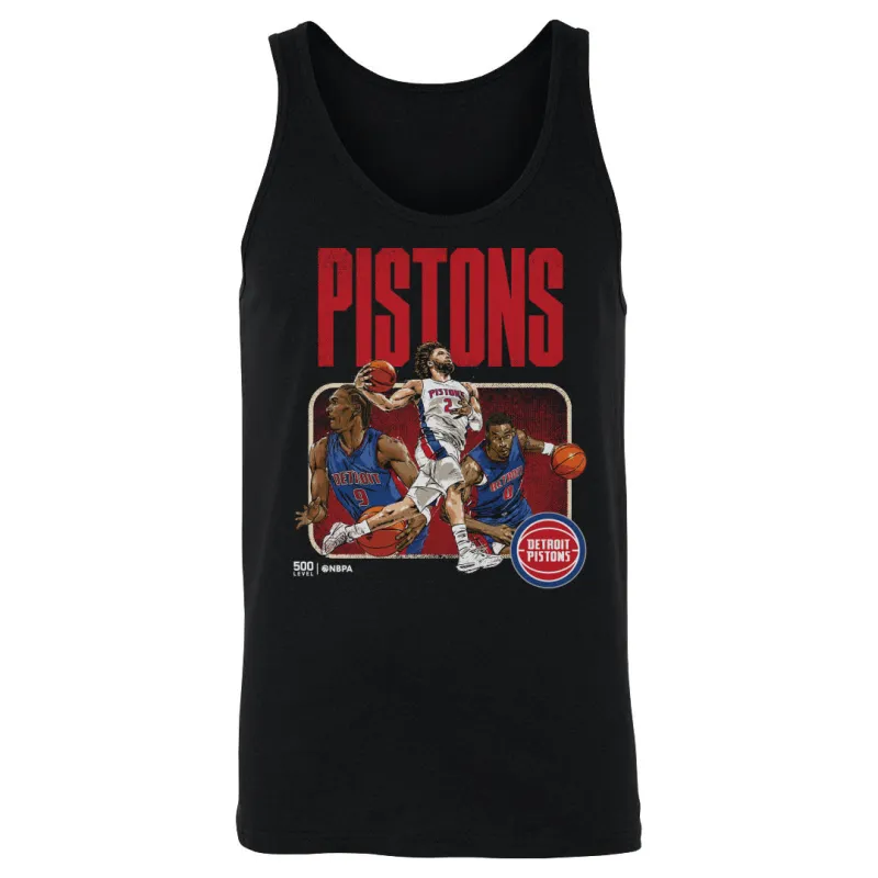 Detroit Pistons 2026 Playoffs Trio WHT made by 500 Level