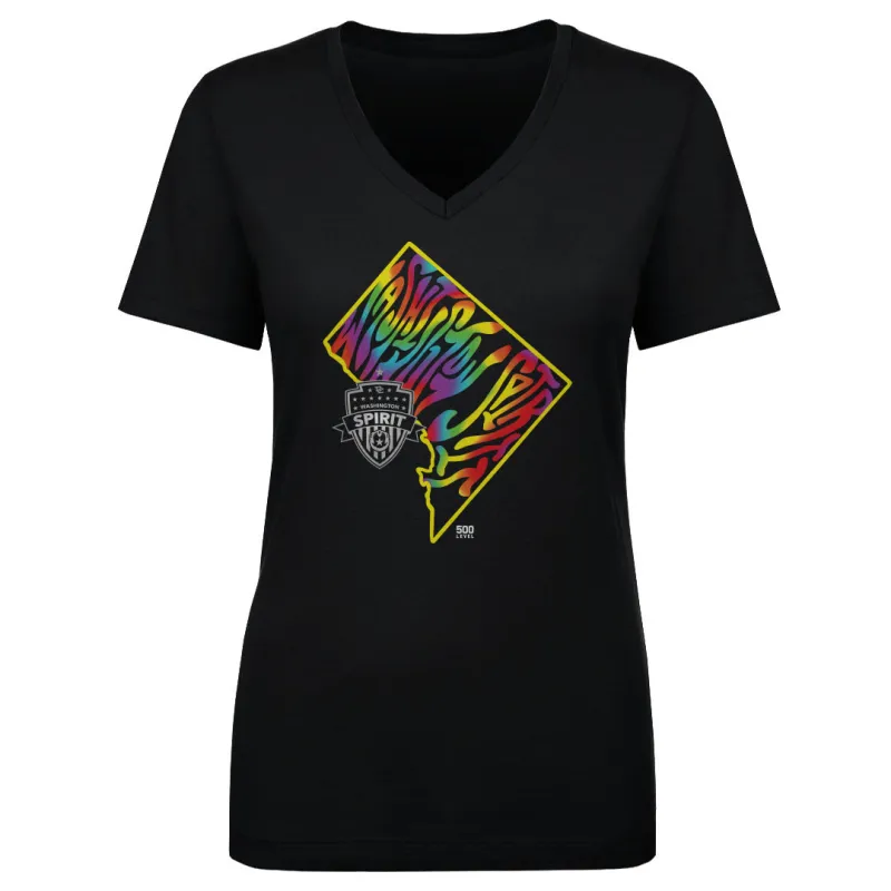 Washington Spirit Groovy Pride State WHT made by 500 Level