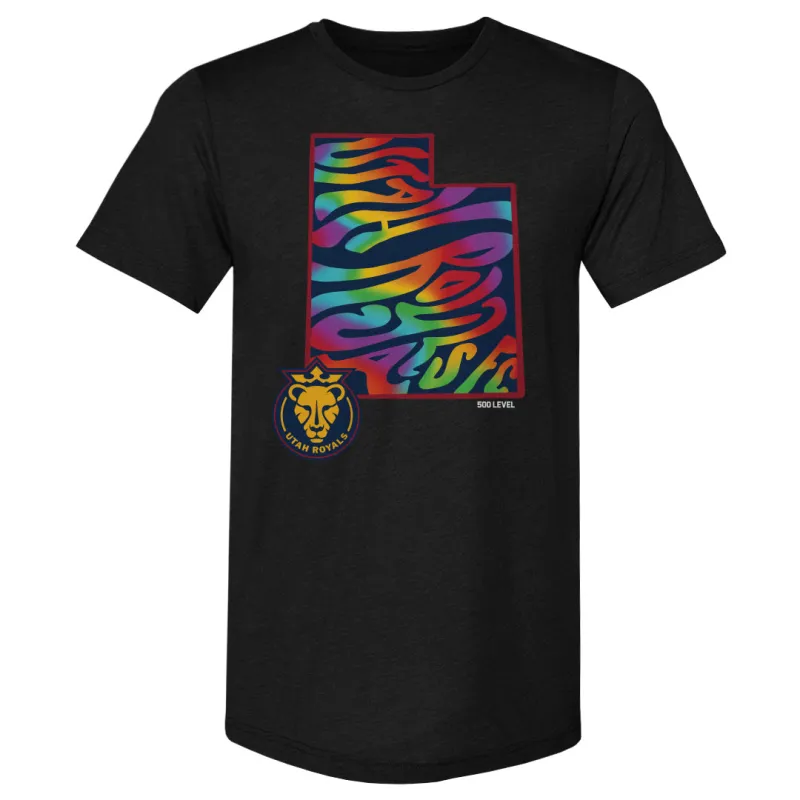 Utah Royals FC Groovy Pride State WHT made by 500 Level