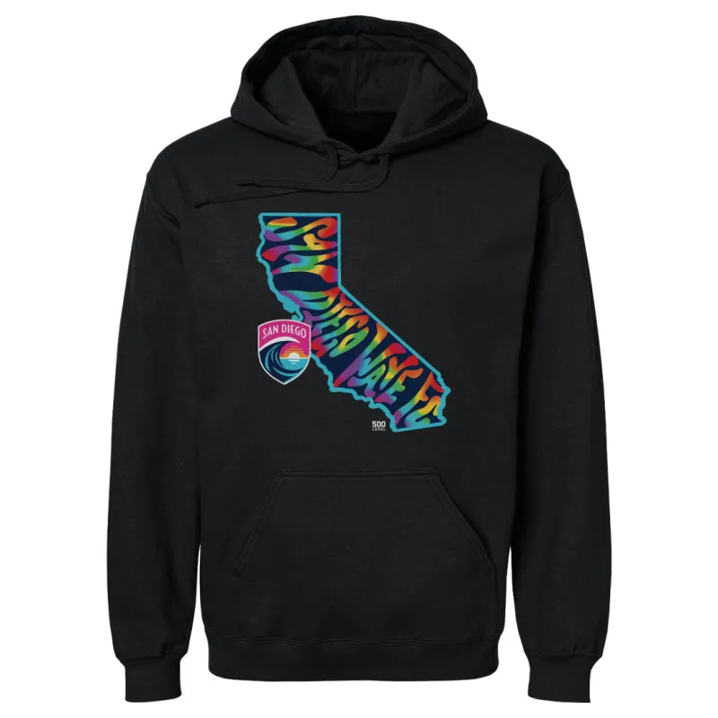 San Diego Wave FC Groovy Pride State WHT made by 500 Level