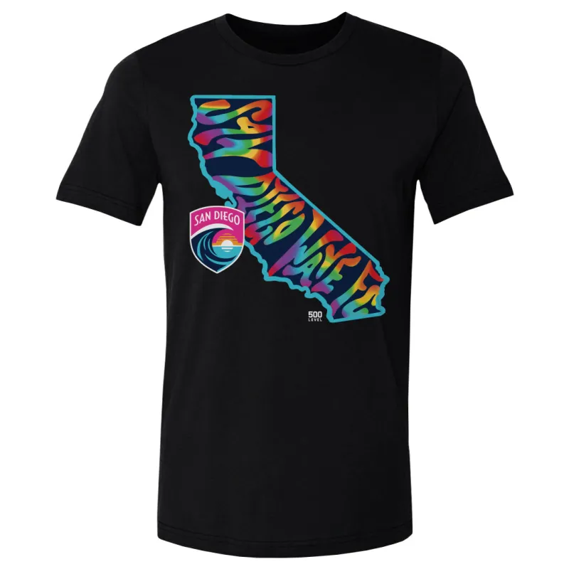 San Diego Wave FC Groovy Pride State WHT made by 500 Level