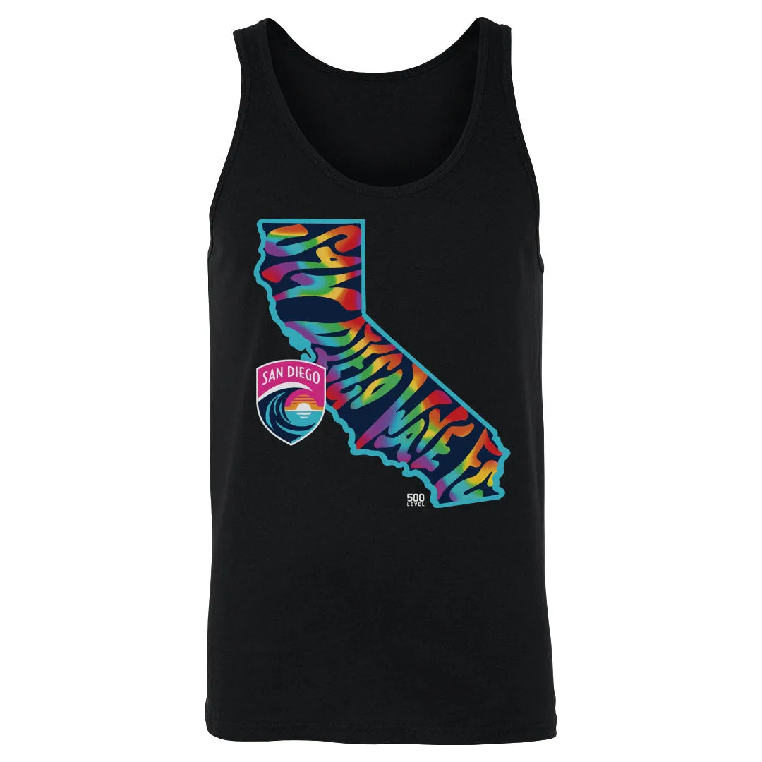 San Diego Wave FC Groovy Pride State WHT sold by 500 Level