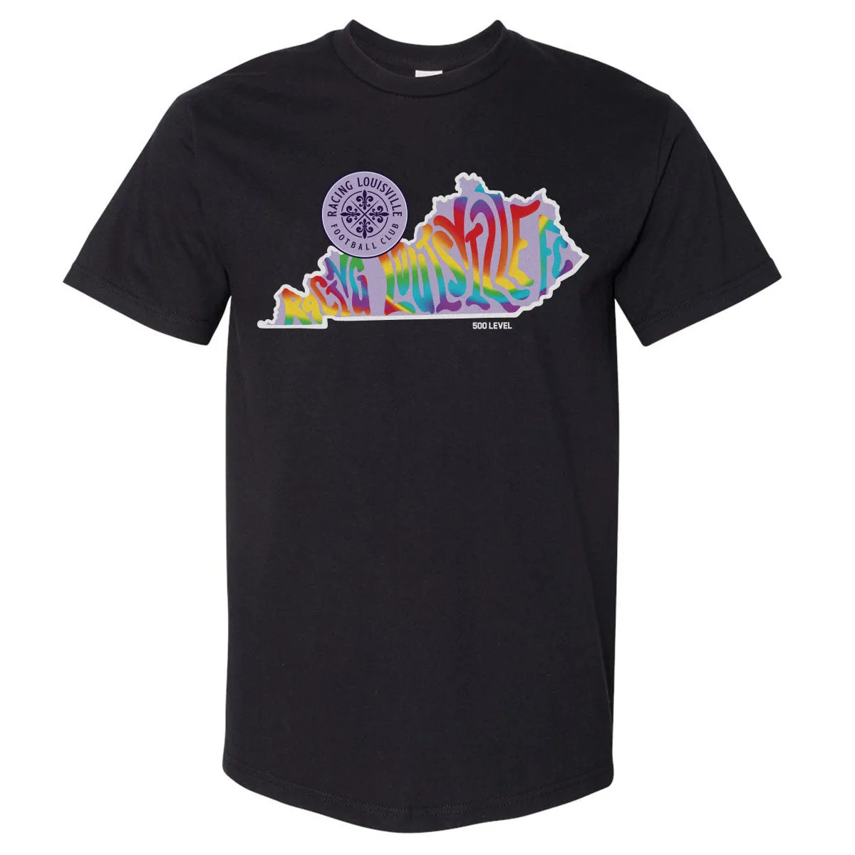 Racing Louisville FC Groovy Pride State WHT sold by 500 Level