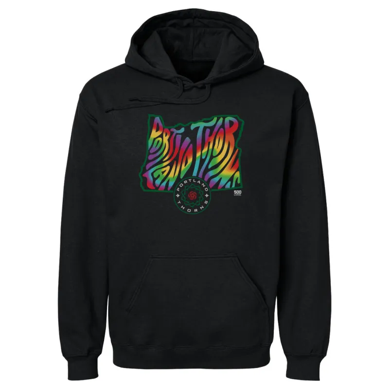 Portland Thorns FC Groovy Pride State WHT made by 500 Level