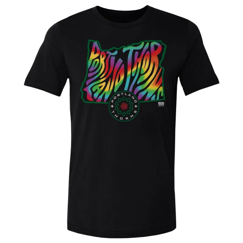 Portland Thorns FC Groovy Pride State WHT made by 500 Level