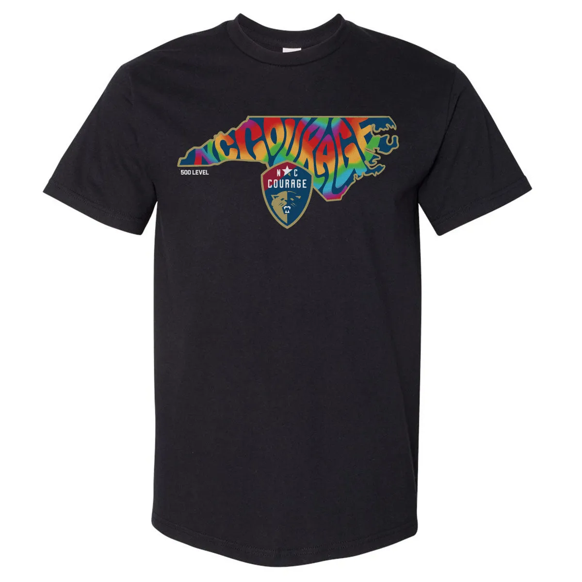 North Carolina Courage Groovy Pride State sold by 500 Level