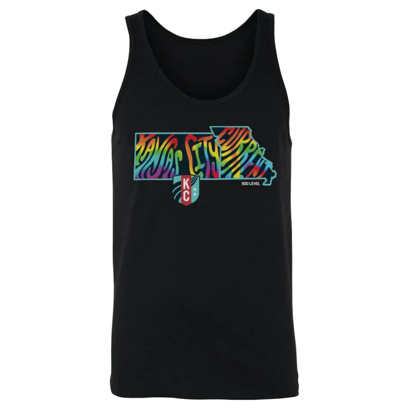 Kansas City Current Groovy Pride State WHT made by 500 Level