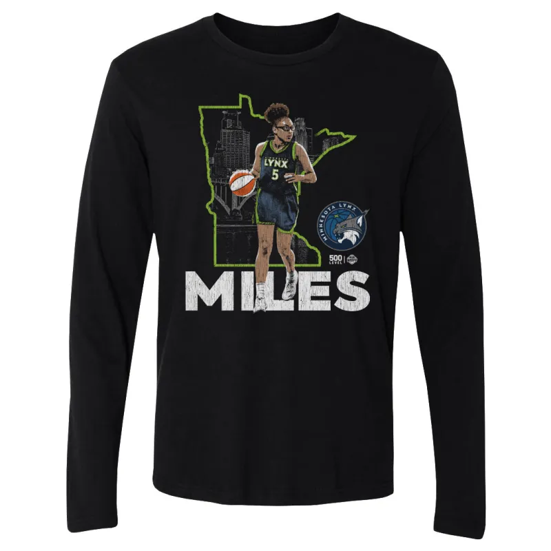 Olivia Miles Minnesota Lynx Map Skyline WHT made by 500 Level