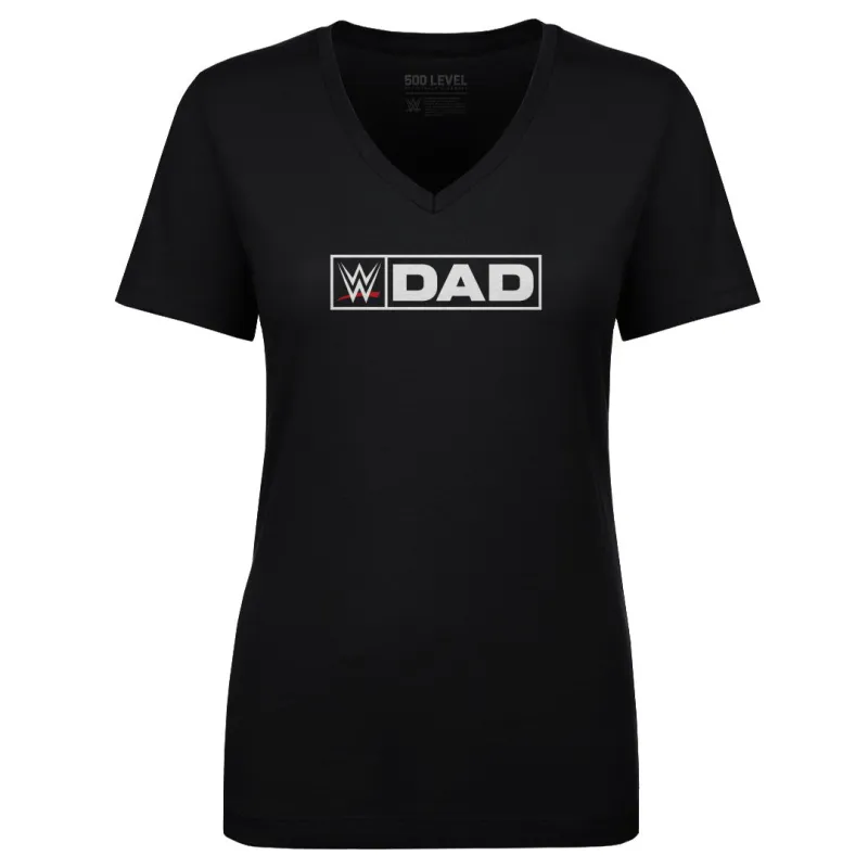WWE Dad Text WHT made by 500 Level