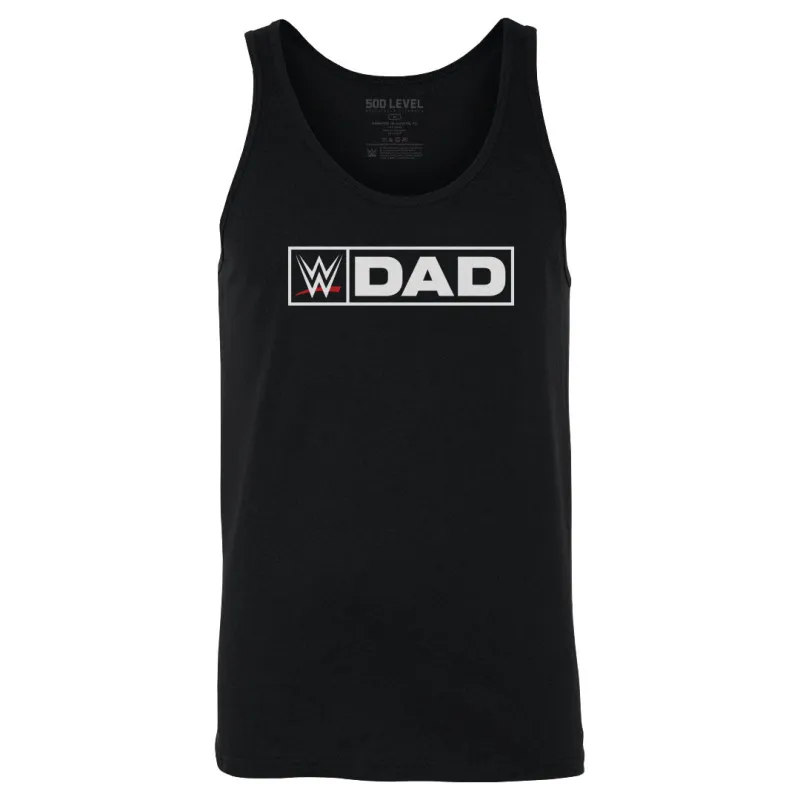 WWE Dad Text WHT made by 500 Level
