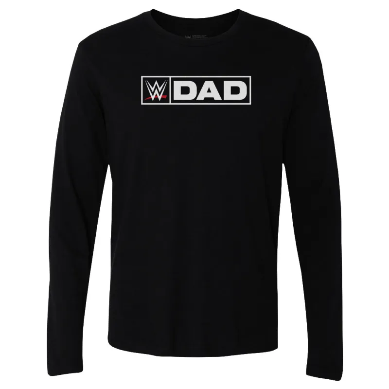 WWE Dad Text WHT made by 500 Level