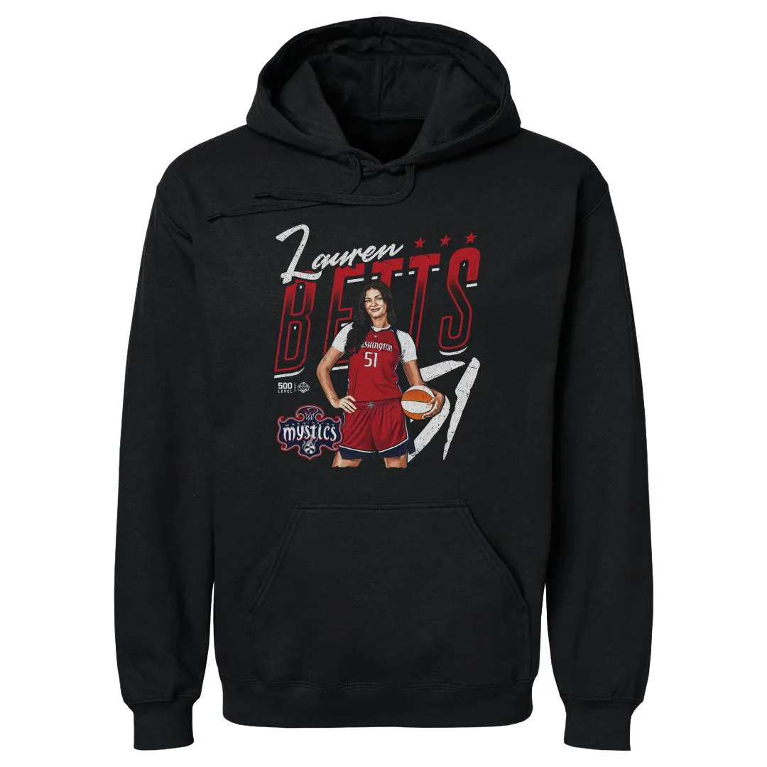 Lauren Betts Washington Mystics Player Pose WHT sold by 500 Level