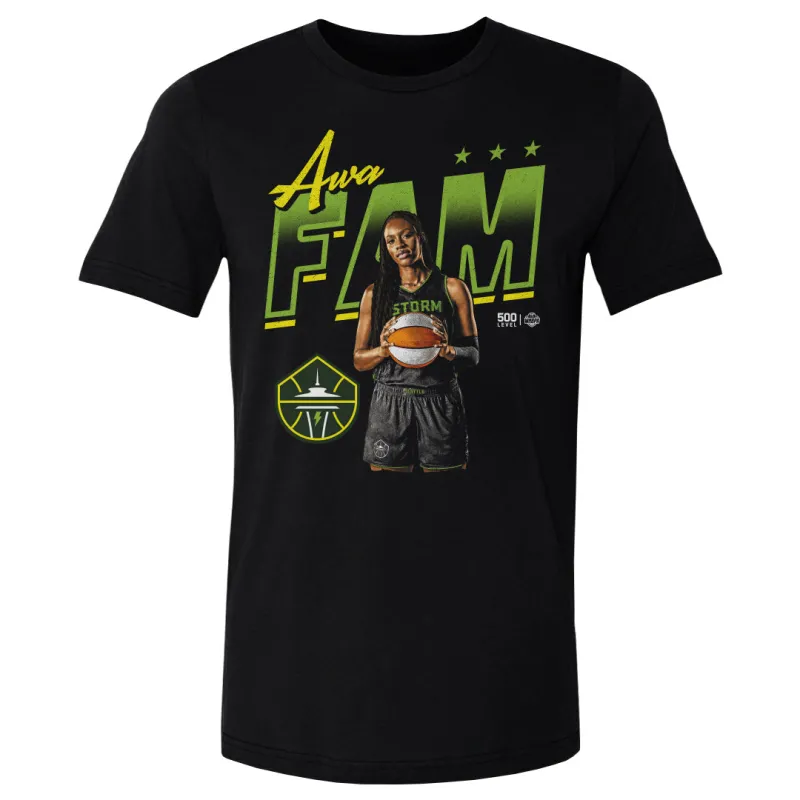 Awa Fam Seattle Storm Player Pose WHT made by 500 Level